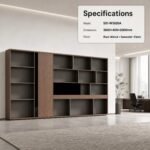 S01-W3620A 3.6M Full Wall Office Filing Cabinet, Modular Bookcase & Room Divider - Image 8