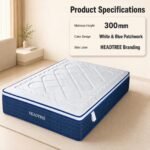 HEADTREE BLS-4 Plush Pocket Spring Mattress, 300mm Upgraded Comfort Mattress, Available in 1500×2000mm /1800×2000mm - Image 8